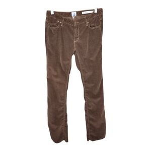 Corduroy‎ Pants Salt Works Avenue A Bootcut Brown Low Rise Women's Size 28